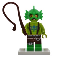 LEGO 71023 coltlm2-10 Swamp Creature, The LEGO Movie 2 (Complete Set with Stand and Accessories)